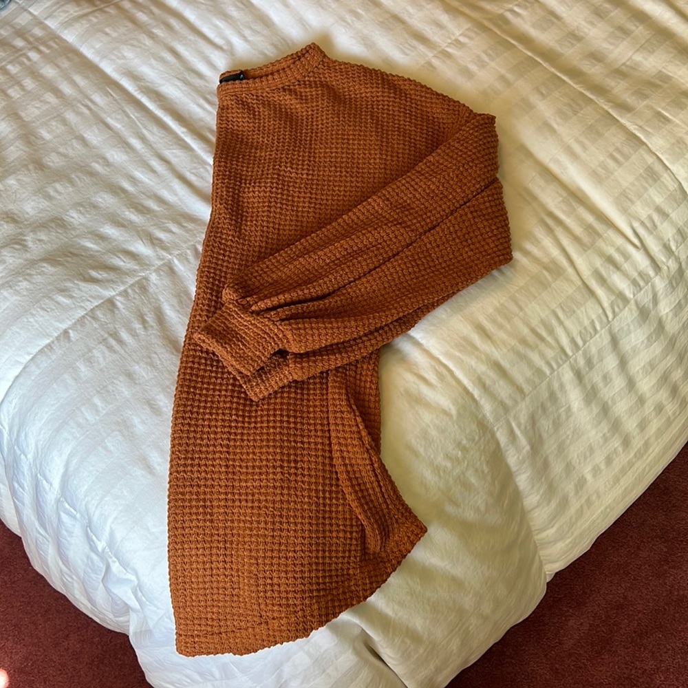 Brown Knit Sweater